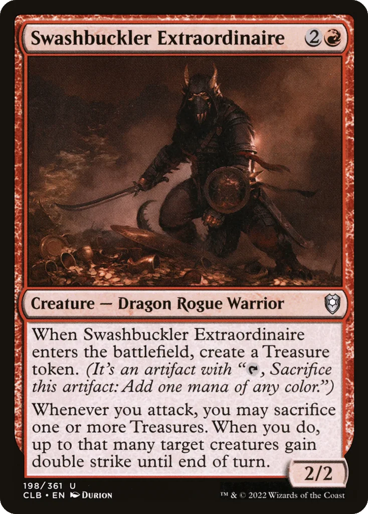 Swashbuckler Extraordinaire · Commander Legends: Battle for Baldur's Gate