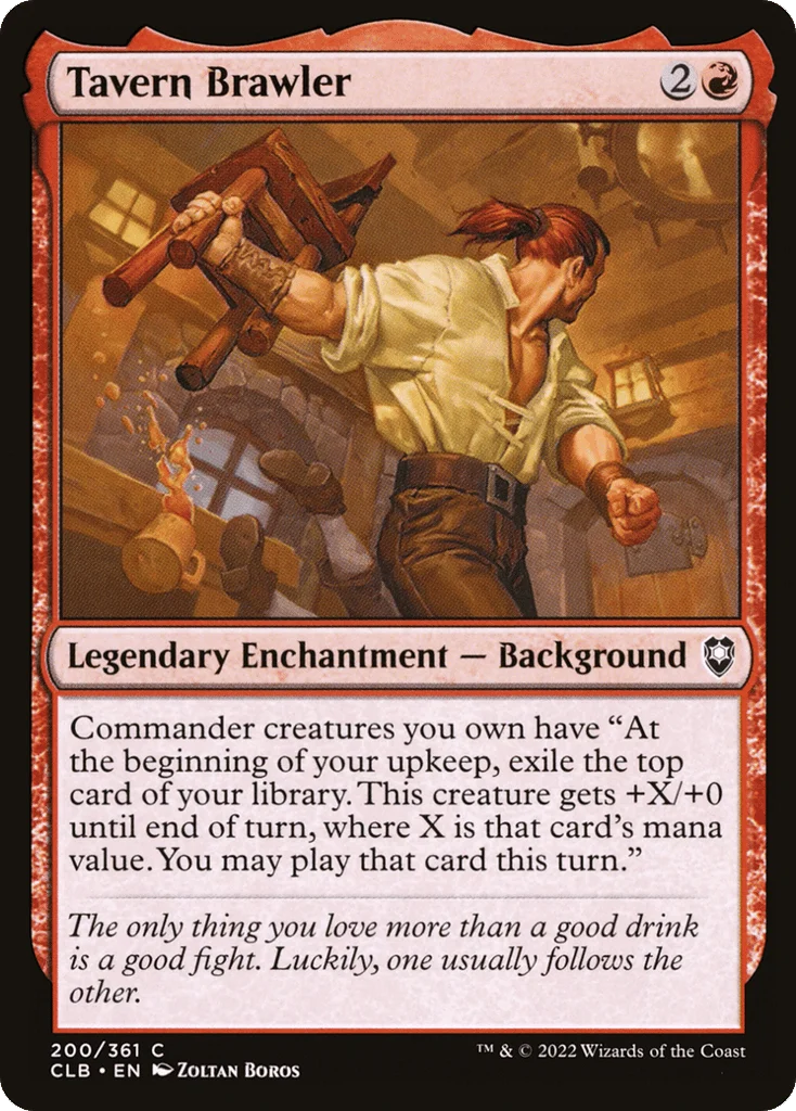 Tavern Brawler · Commander Legends: Battle for Baldur's Gate