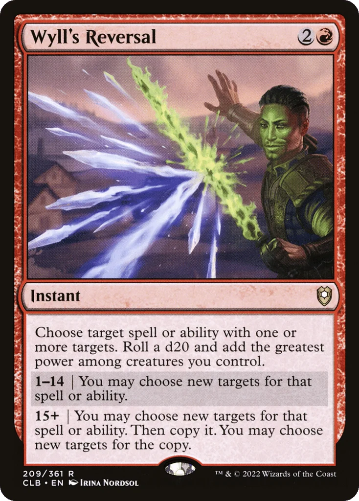 Wyll's Reversal · Commander Legends: Battle for Baldur's Gate