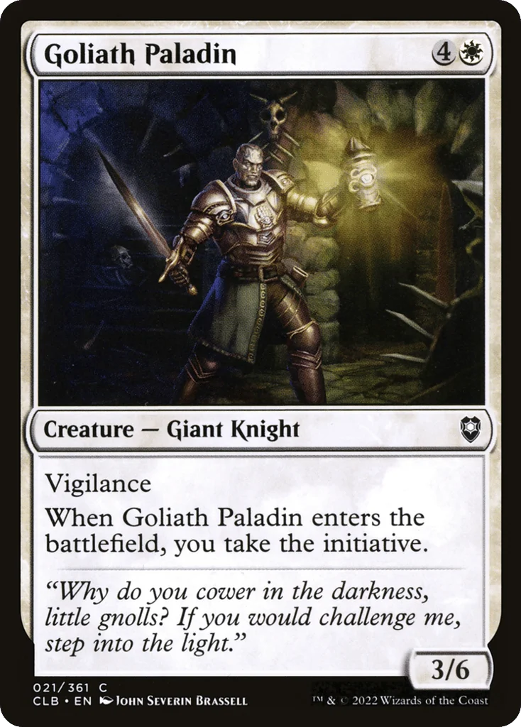 Goliath Paladin · Commander Legends: Battle for Baldur's Gate