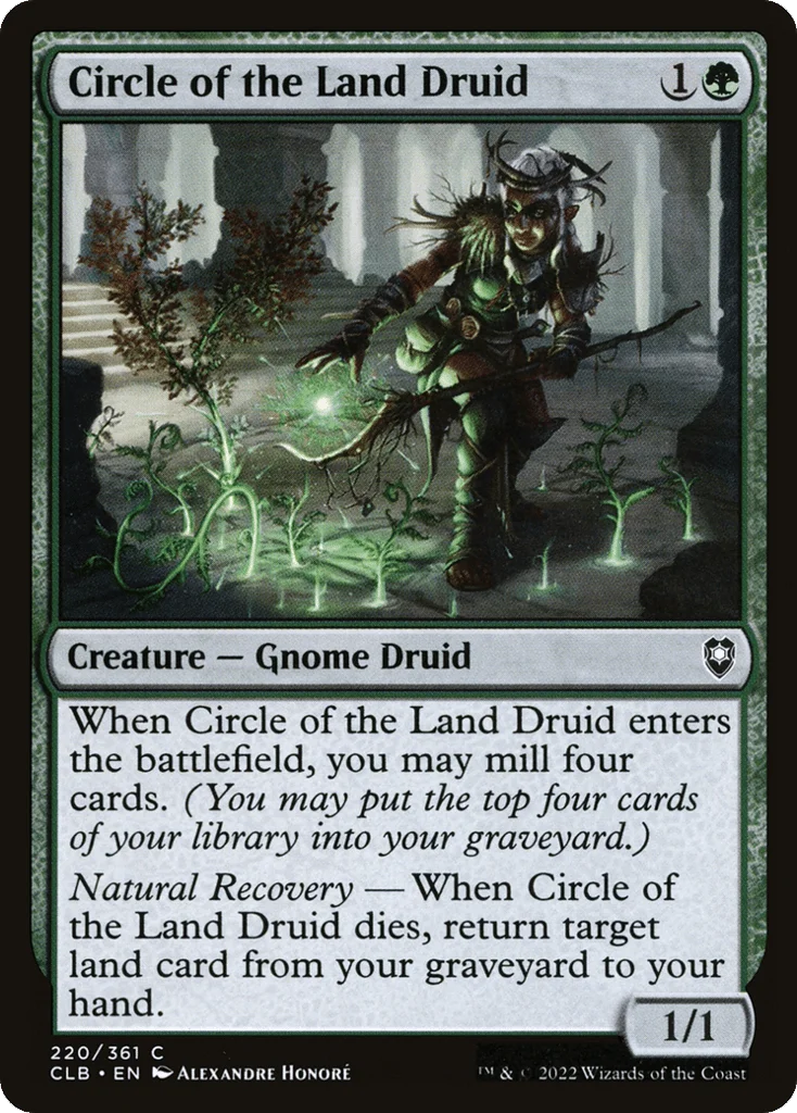 Circle of the Land Druid · Commander Legends: Battle for Baldur's Gate