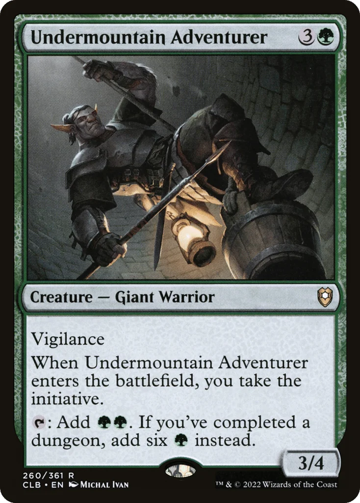 Undermountain Adventurer · Commander Legends: Battle for Baldur's Gate