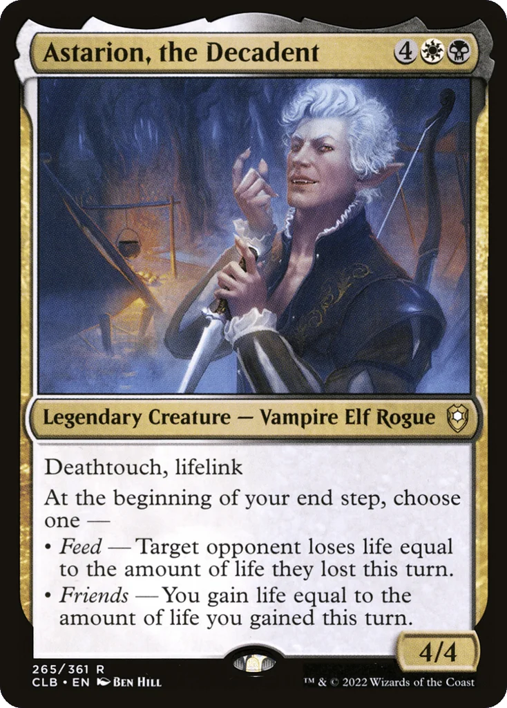 Astarion, the Decadent · Commander Legends: Battle for Baldur's Gate