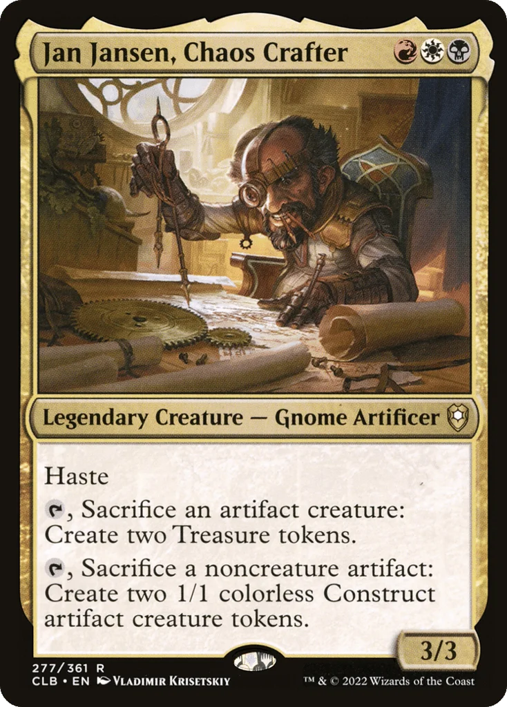 Jan Jansen, Chaos Crafter · Commander Legends: Battle for Baldur's Gate