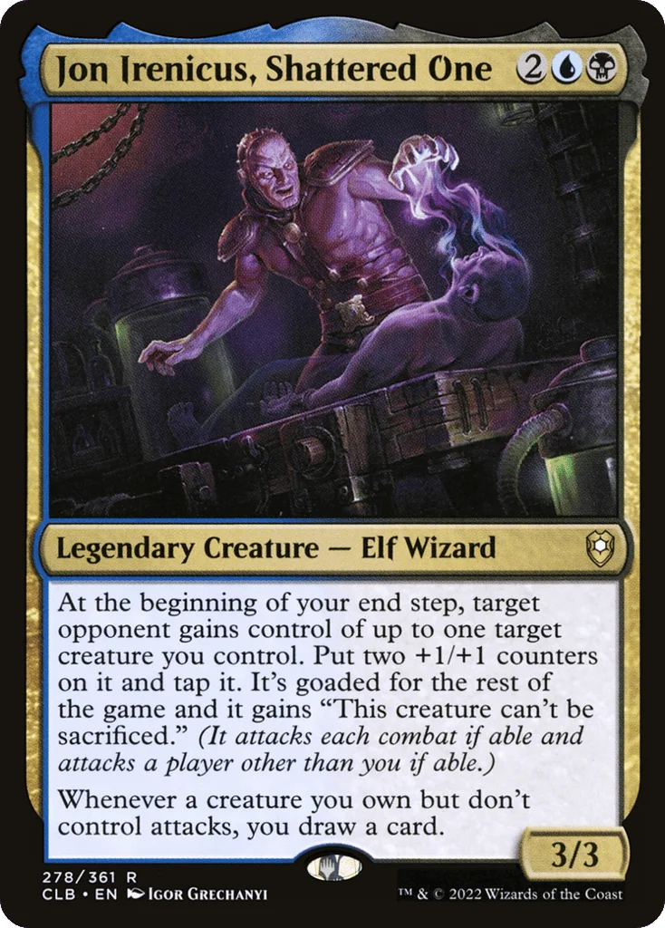 Jon Irenicus, Shattered One · Commander Legends: Battle for Baldur's Gate