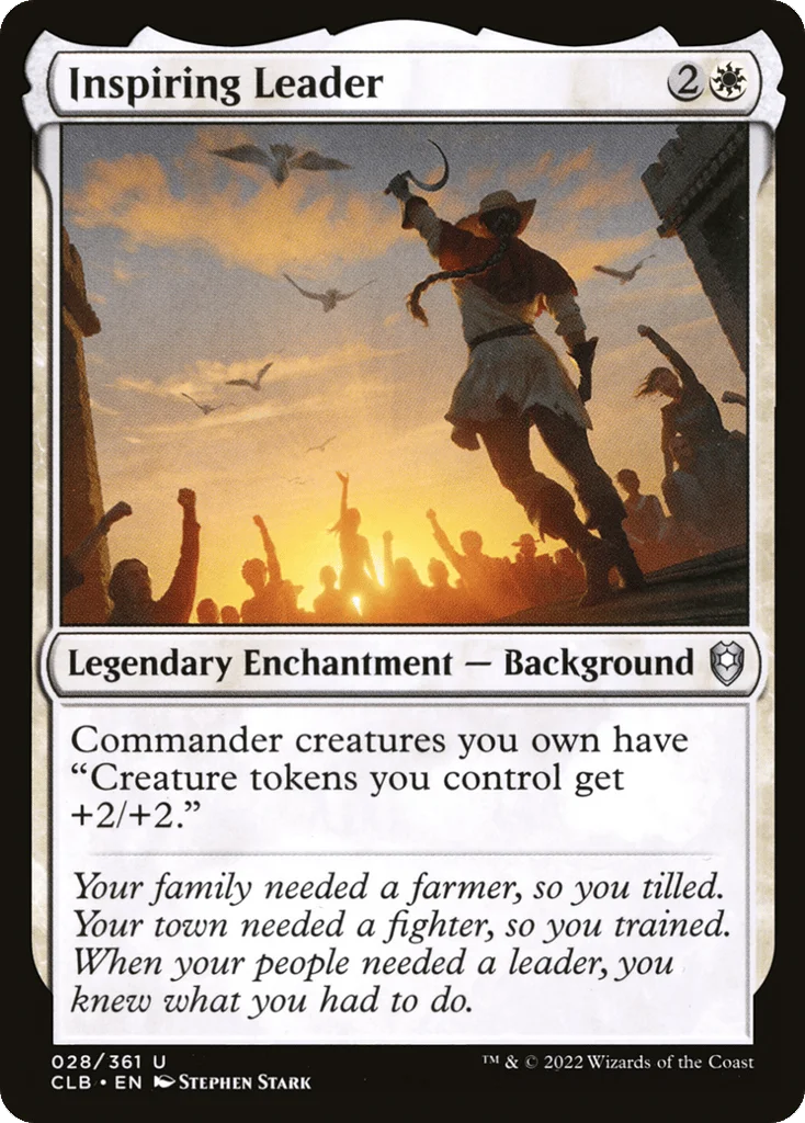Inspiring Leader · Commander Legends: Battle for Baldur's Gate