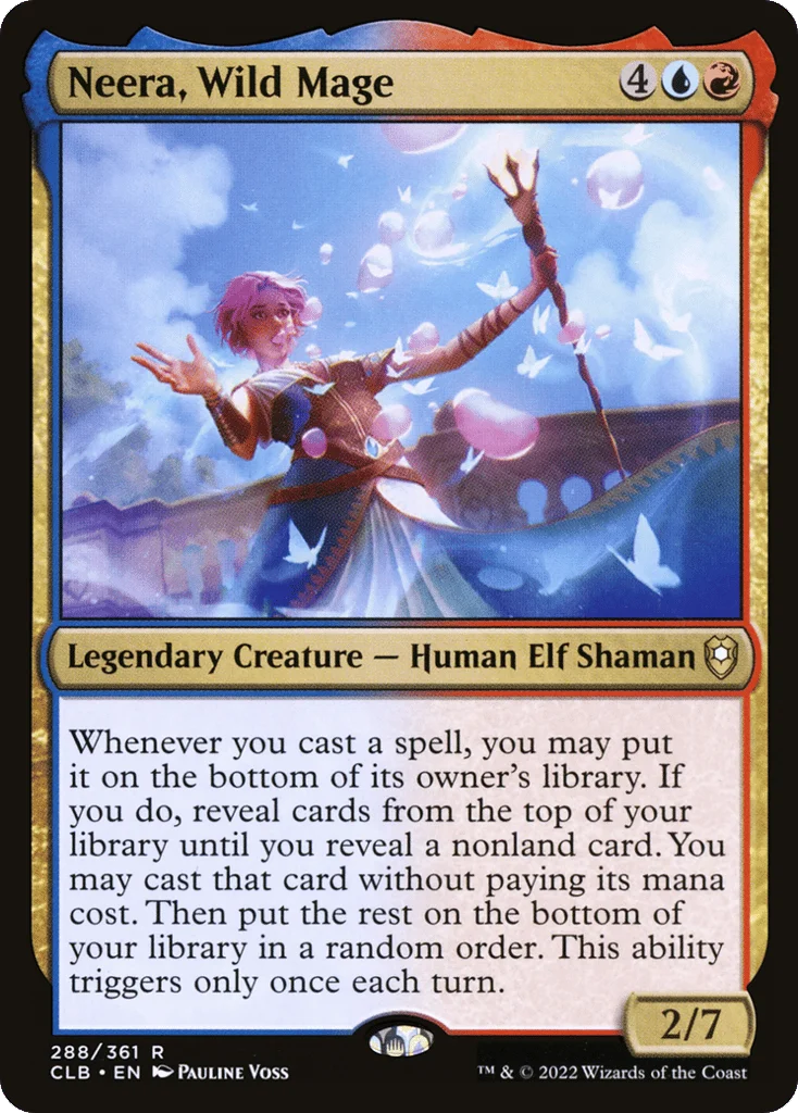 Neera, Wild Mage · Commander Legends: Battle for Baldur's Gate