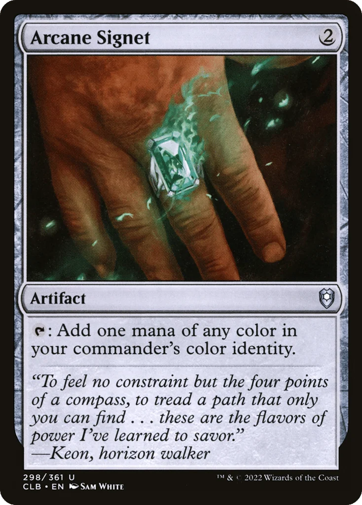 Arcane Signet · Commander Legends: Battle for Baldur's Gate