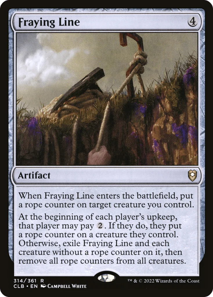 Fraying Line · Commander Legends: Battle for Baldur's Gate