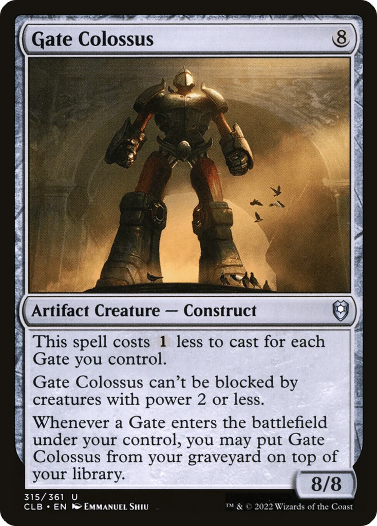 Gate Colossus · Commander Legends: Battle for Baldur's Gate