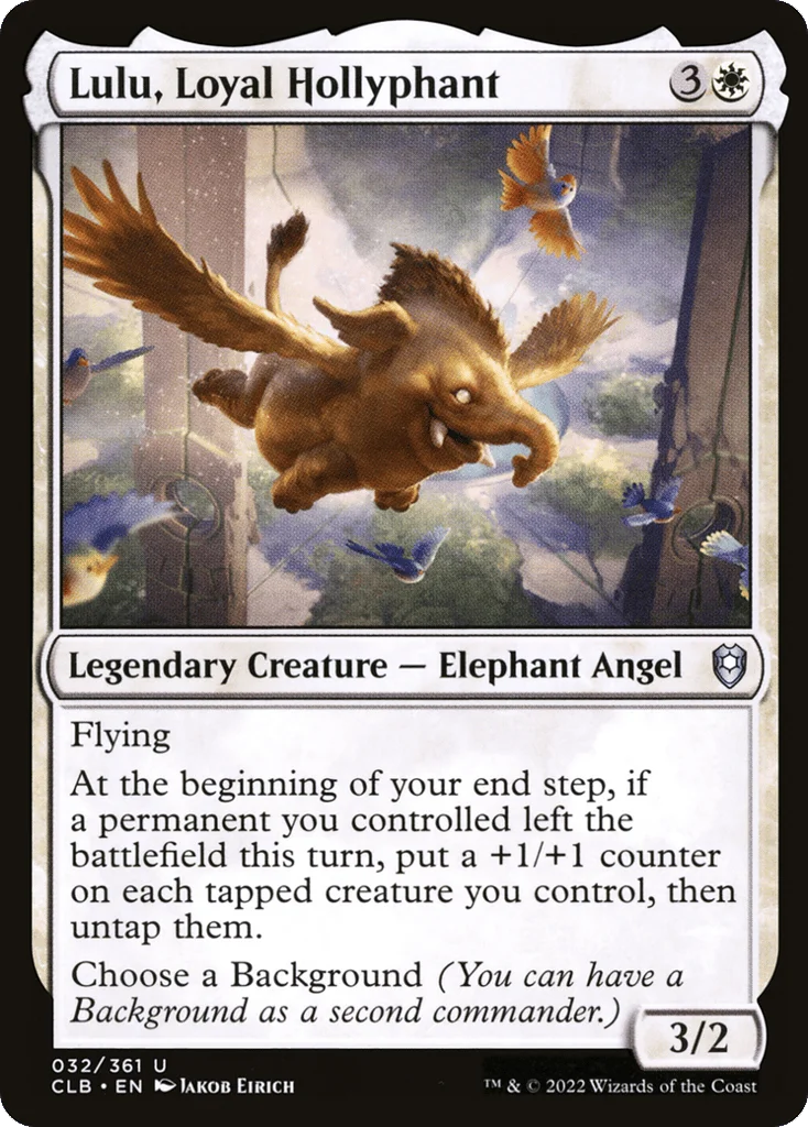 Lulu, Loyal Hollyphant · Commander Legends: Battle for Baldur's Gate