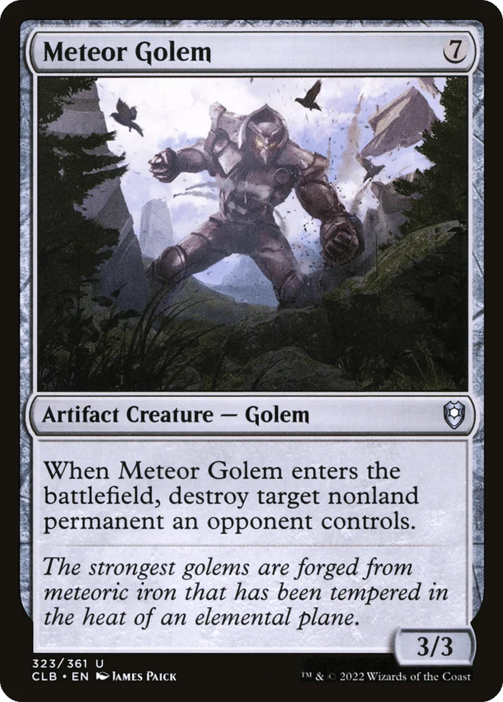Meteor Golem · Commander Legends: Battle for Baldur's Gate