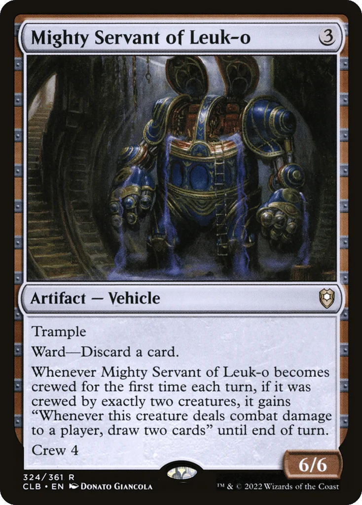 Mighty Servant of Leuk-o · Commander Legends: Battle for Baldur's Gate