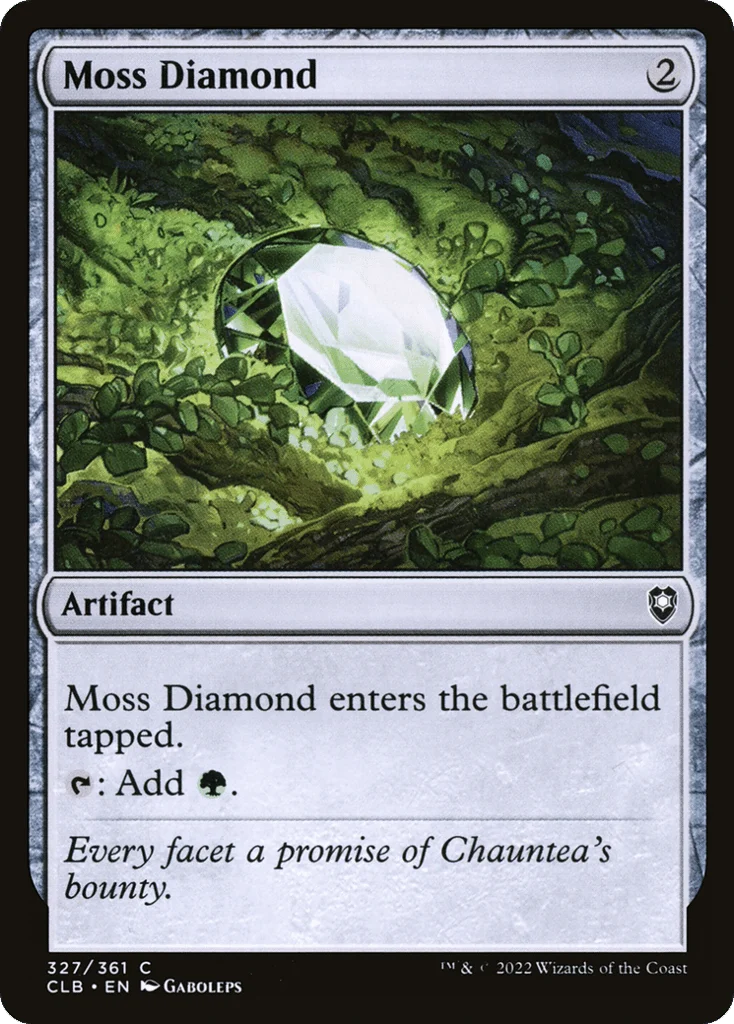 Moss Diamond · Commander Legends: Battle for Baldur's Gate