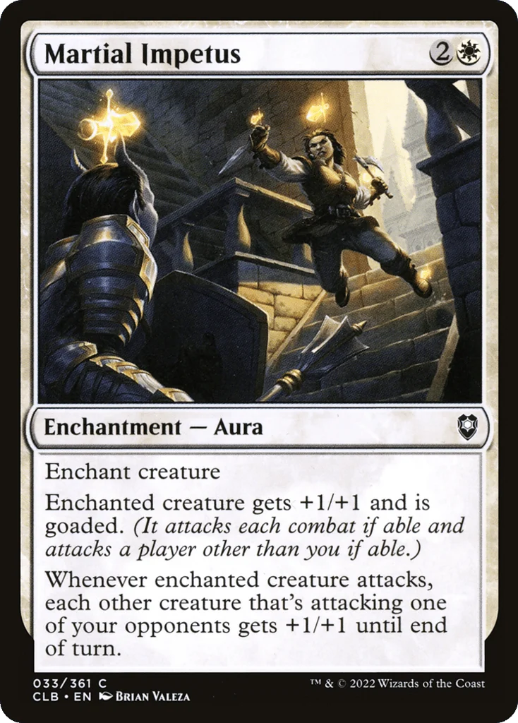 Martial Impetus · Commander Legends: Battle for Baldur's Gate