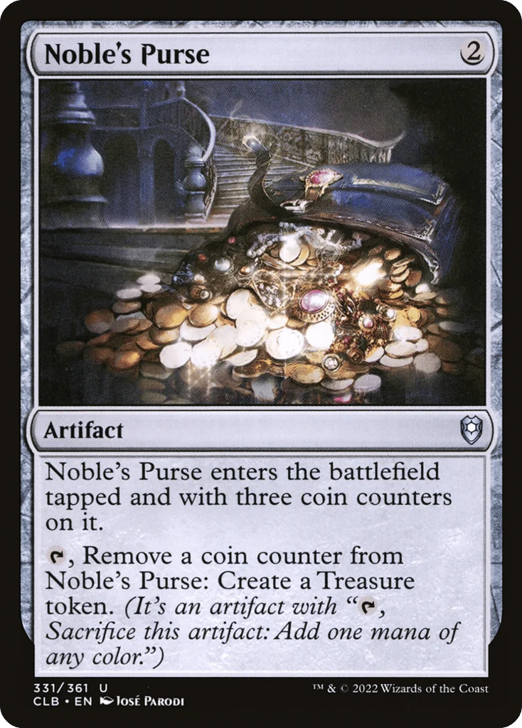 Noble's Purse · Commander Legends: Battle for Baldur's Gate