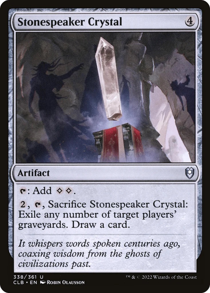 Stonespeaker Crystal · Commander Legends: Battle for Baldur's Gate