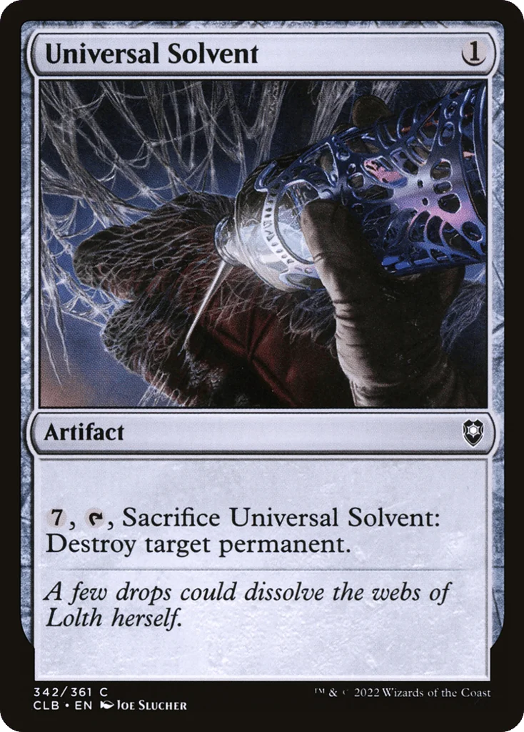 Universal Solvent · Commander Legends: Battle for Baldur's Gate