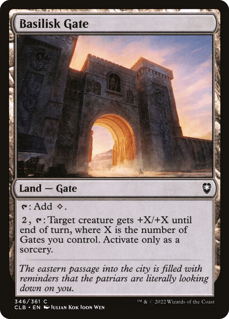 Basilisk Gate · Commander Legends: Battle for Baldur's Gate