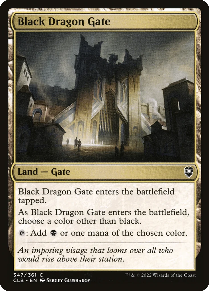 Black Dragon Gate · Commander Legends: Battle for Baldur's Gate