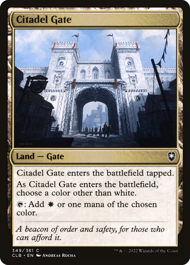 Citadel Gate · Commander Legends: Battle for Baldur's Gate