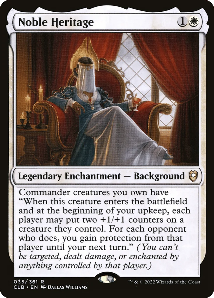 Noble Heritage · Commander Legends: Battle for Baldur's Gate