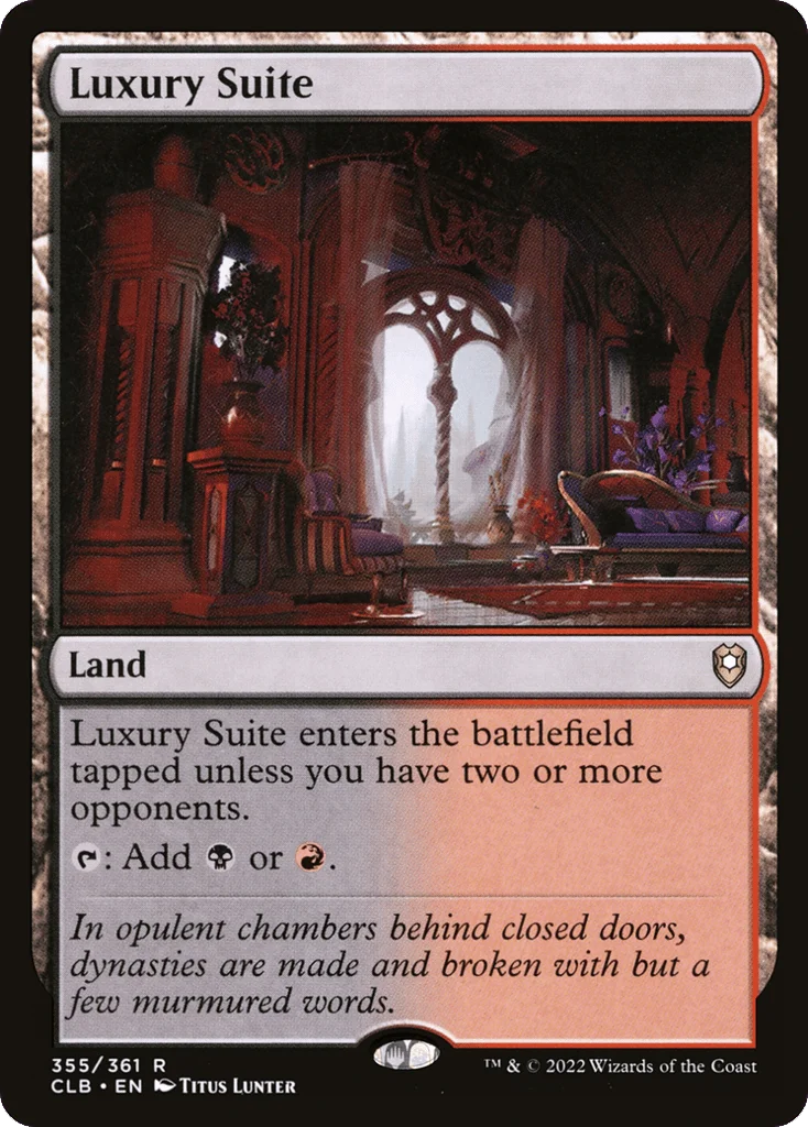 Luxury Suite · Commander Legends: Battle for Baldur's Gate
