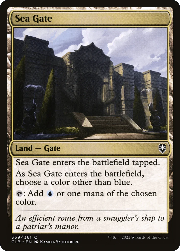 Sea Gate · Commander Legends: Battle for Baldur's Gate