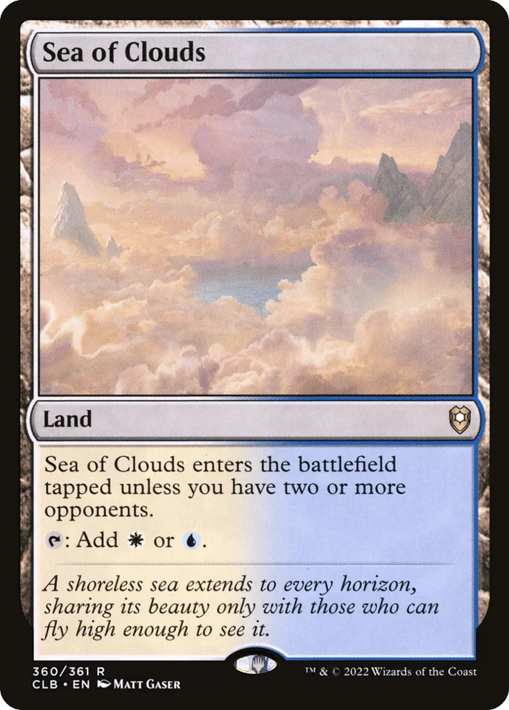 Sea of Clouds · Commander Legends: Battle for Baldur's Gate
