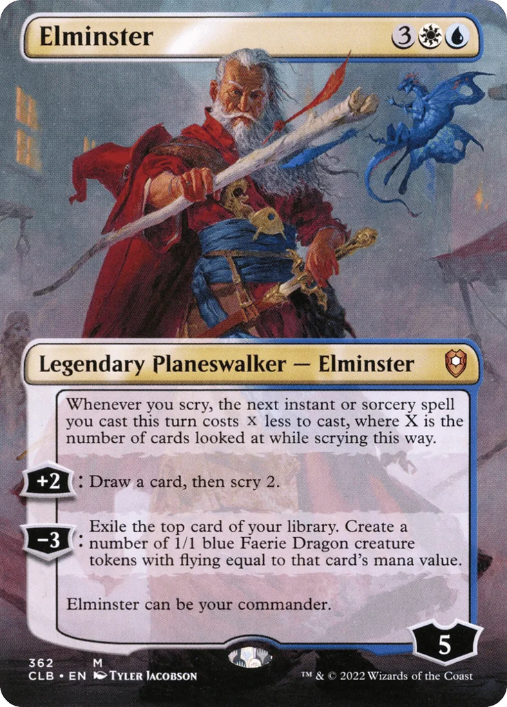 Elminster · Commander Legends: Battle for Baldur's Gate