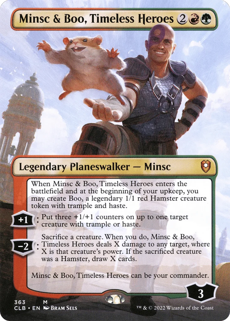 Minsc & Boo, Timeless Heroes · Commander Legends: Battle for Baldur's Gate