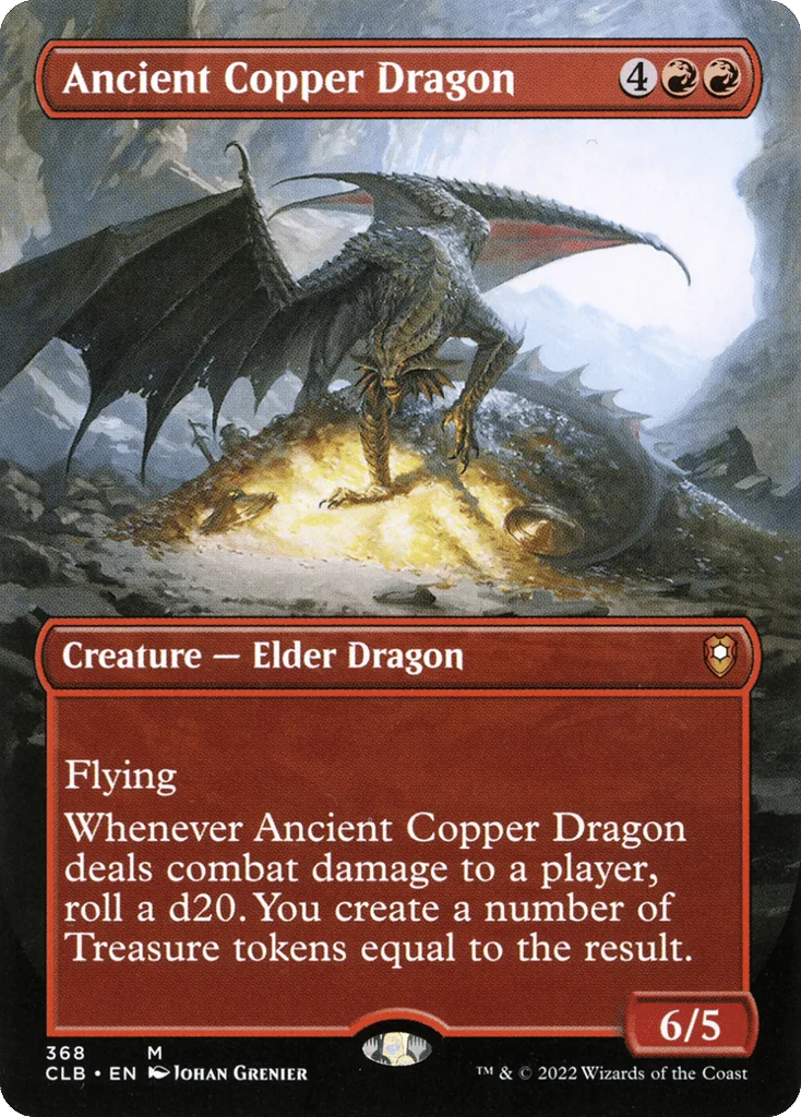 Ancient Copper Dragon · Commander Legends: Battle for Baldur's Gate