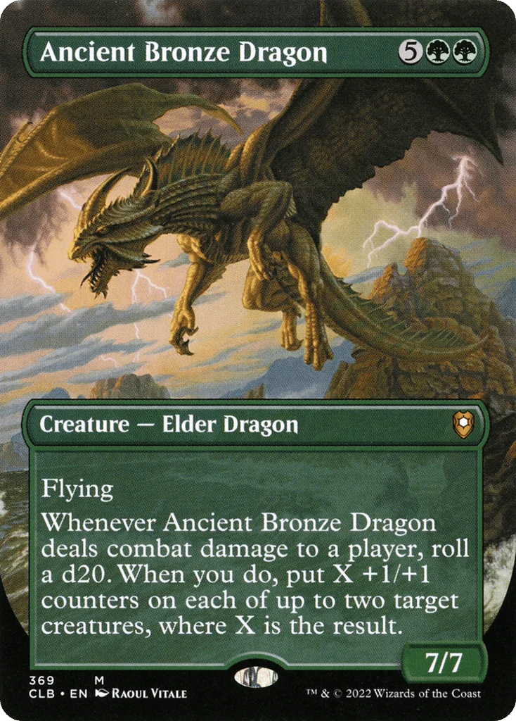 Ancient Bronze Dragon · Commander Legends: Battle for Baldur's Gate