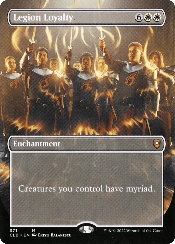 Legion Loyalty · Commander Legends: Battle for Baldur's Gate