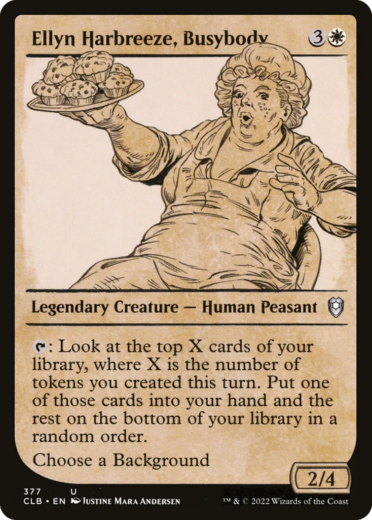 Ellyn Harbreeze, Busybody · Commander Legends: Battle for Baldur's Gate