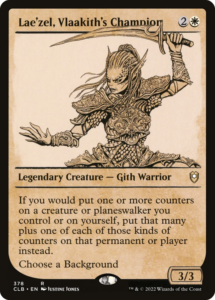 Lae'zel, Vlaakith's Champion · Commander Legends: Battle for Baldur's Gate