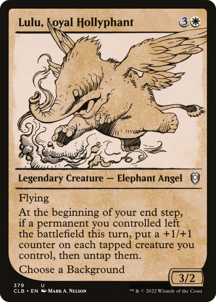 Lulu, Loyal Hollyphant · Commander Legends: Battle for Baldur's Gate