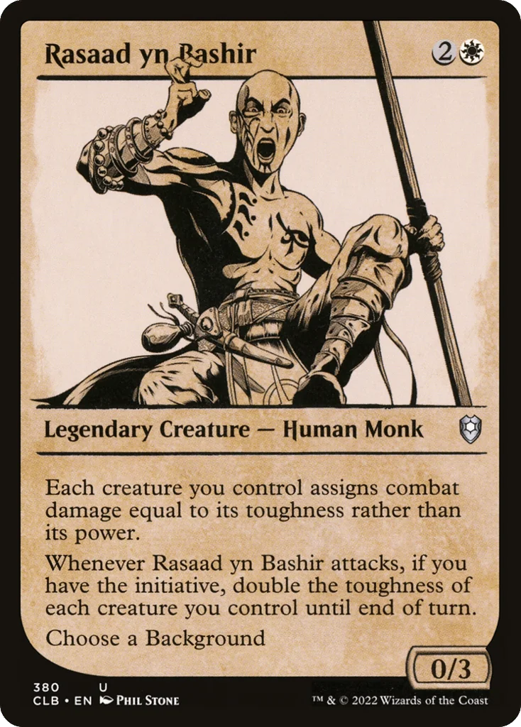 Rasaad yn Bashir · Commander Legends: Battle for Baldur's Gate