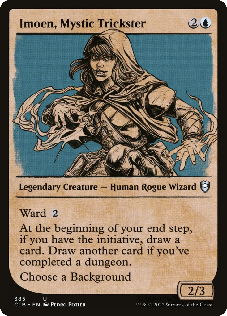 Imoen, Mystic Trickster · Commander Legends: Battle for Baldur's Gate