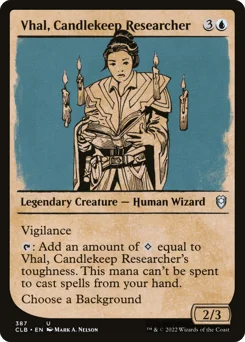 Vhal, Candlekeep Researcher