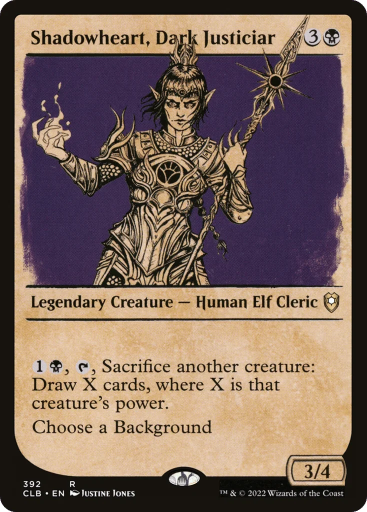 Shadowheart, Dark Justiciar · Commander Legends: Battle for Baldur's Gate