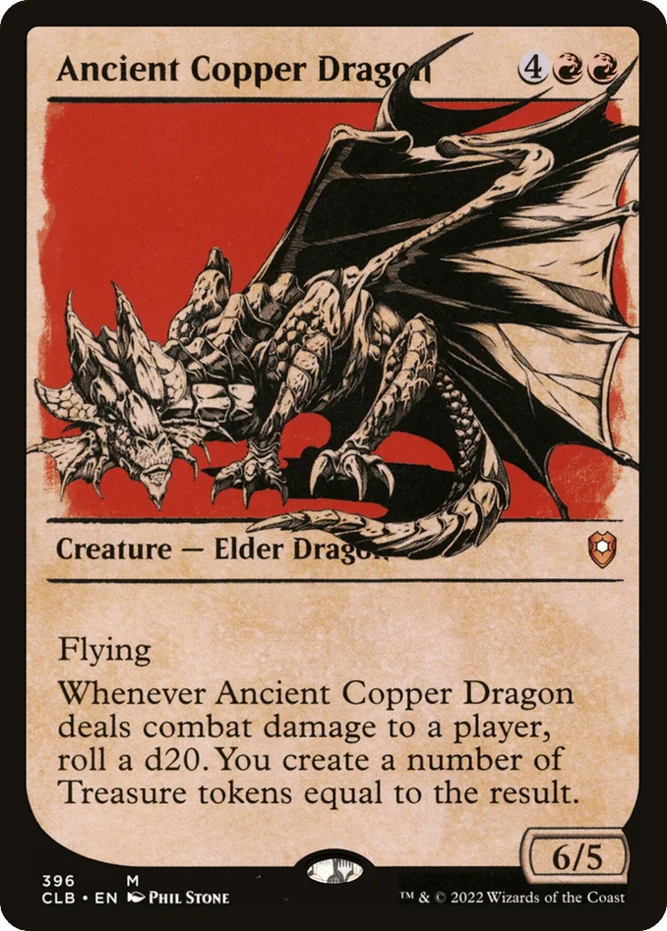 Ancient Copper Dragon · Commander Legends: Battle for Baldur's Gate