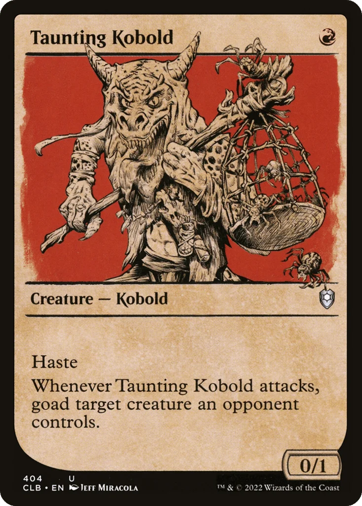 Taunting Kobold · Commander Legends: Battle for Baldur's Gate