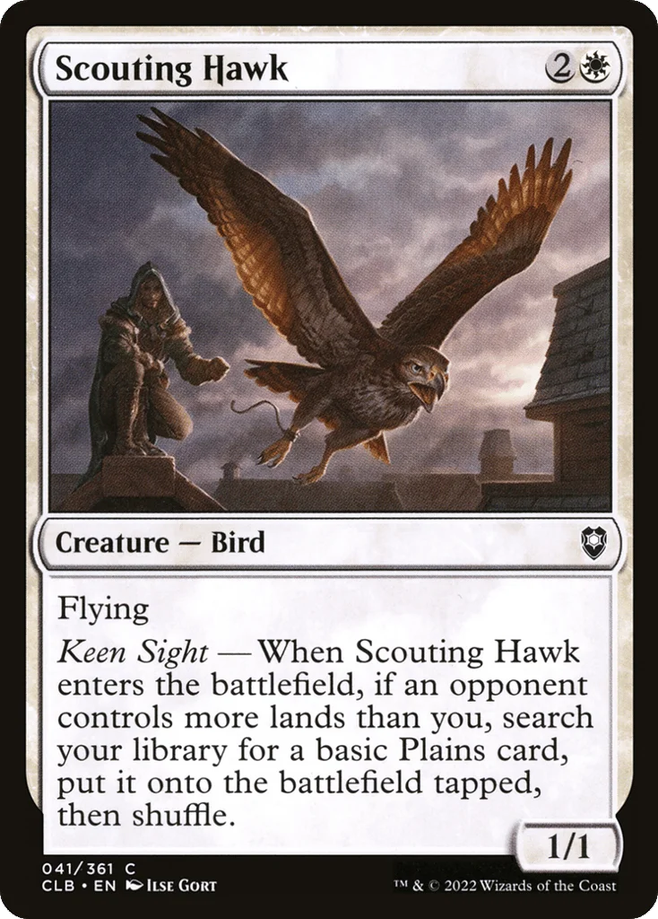 Scouting Hawk · Commander Legends: Battle for Baldur's Gate