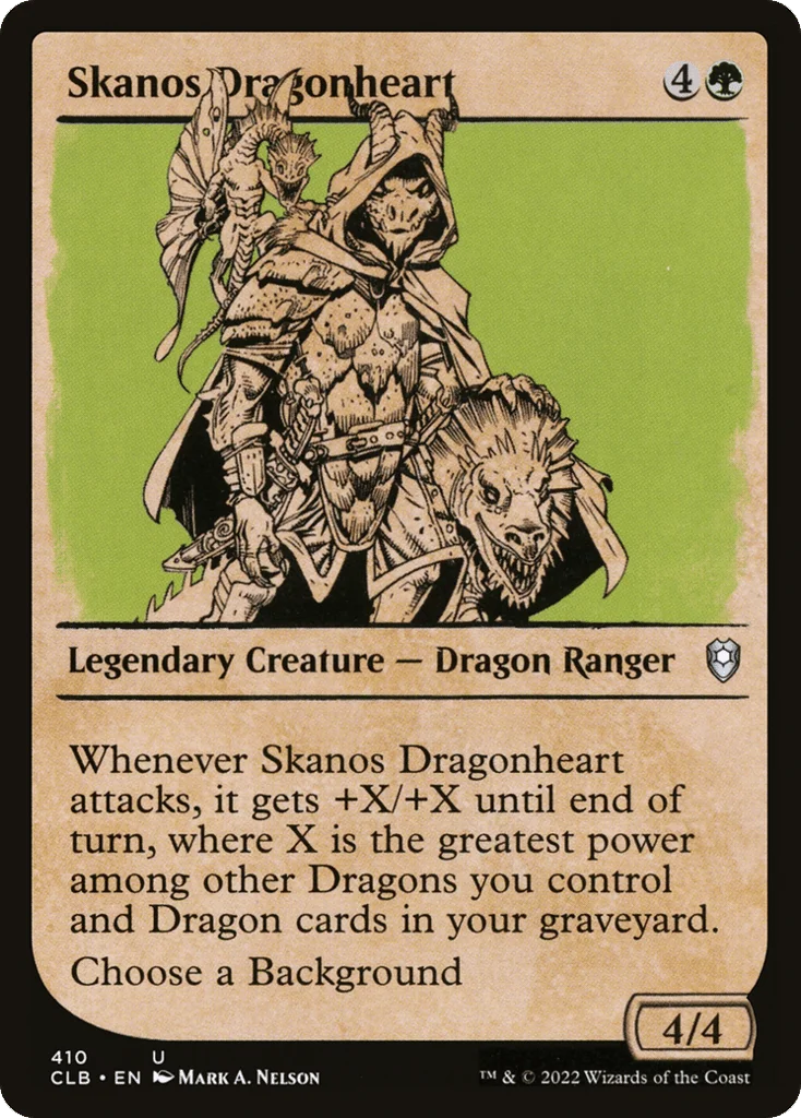Skanos Dragonheart · Commander Legends: Battle for Baldur's Gate