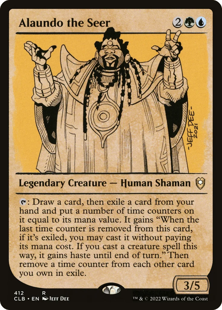 Alaundo the Seer · Commander Legends: Battle for Baldur's Gate