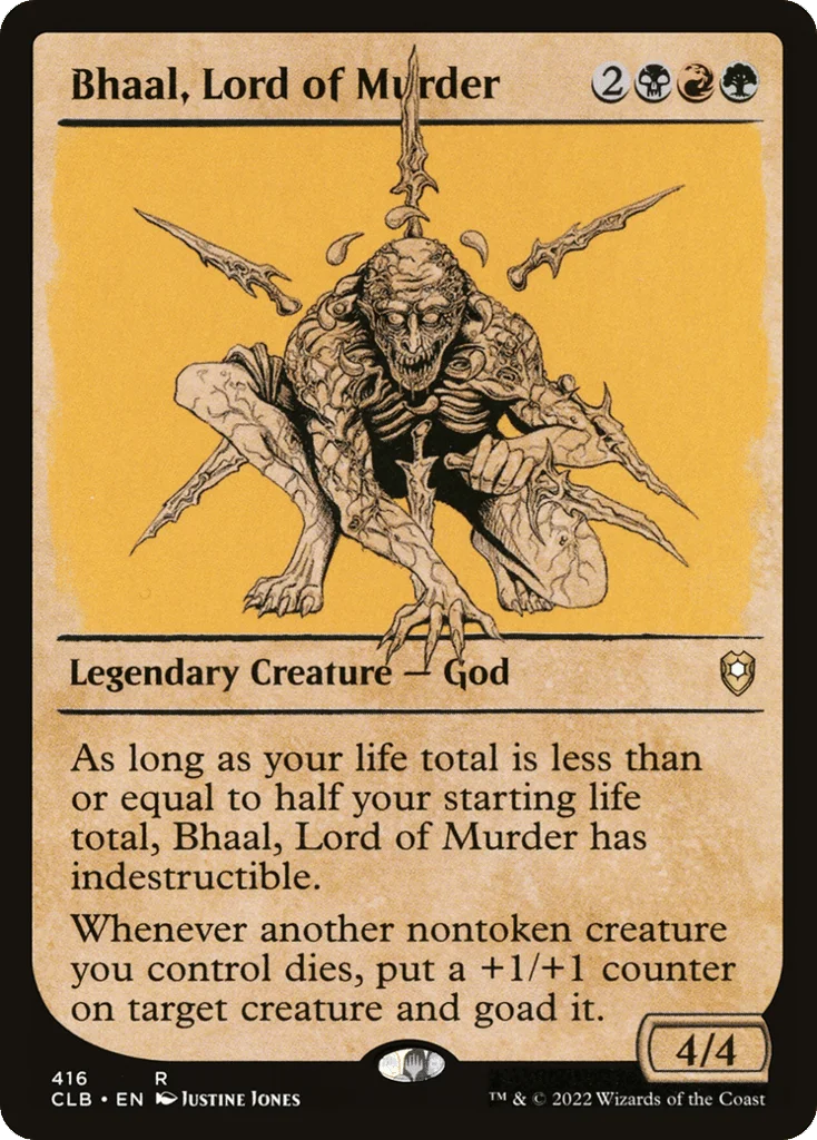 Bhaal, Lord of Murder · Commander Legends: Battle for Baldur's Gate