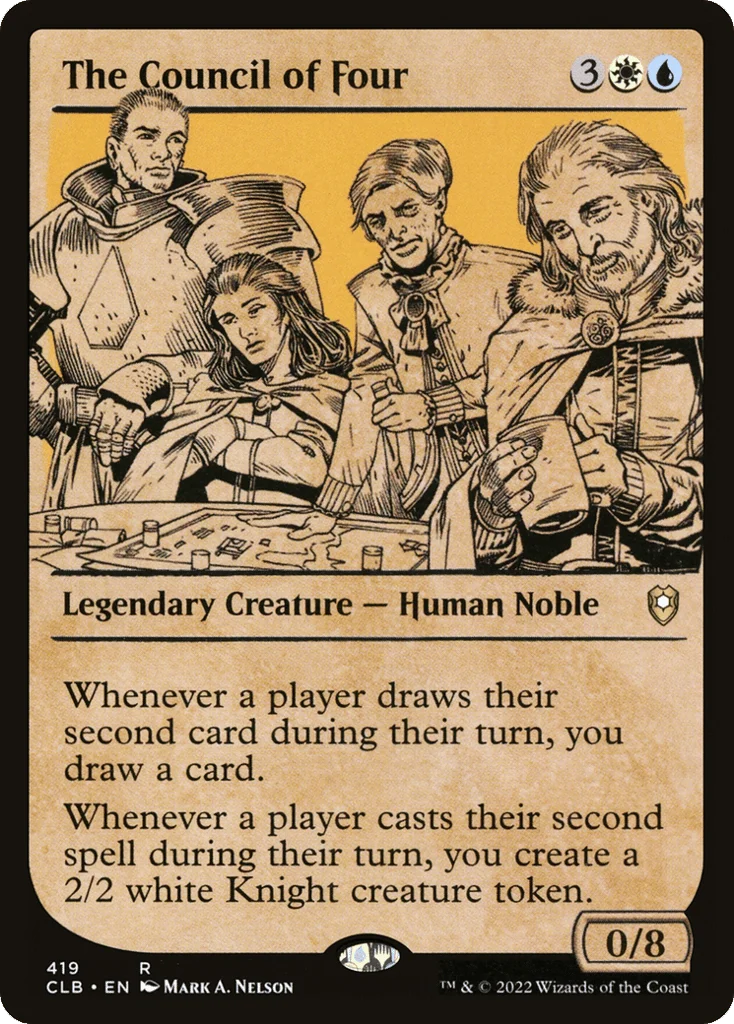 The Council of Four · Commander Legends: Battle for Baldur's Gate