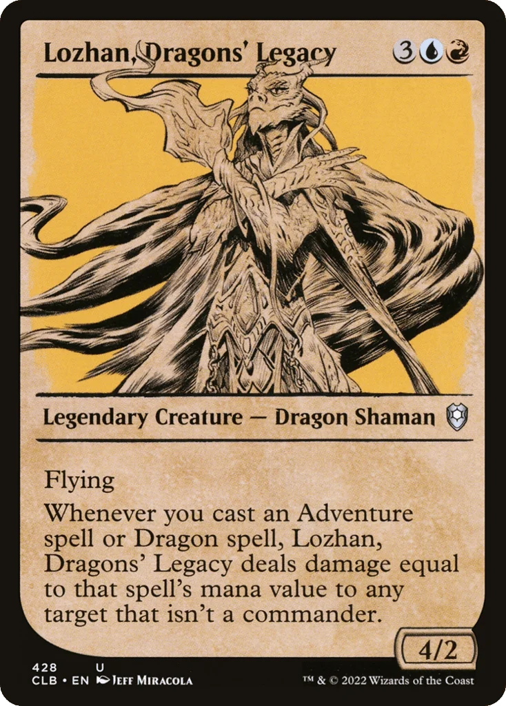 Lozhan, Dragons' Legacy · Commander Legends: Battle for Baldur's Gate