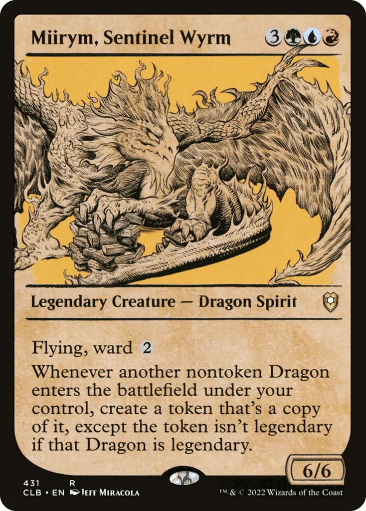 Miirym, Sentinel Wyrm · Commander Legends: Battle for Baldur's Gate